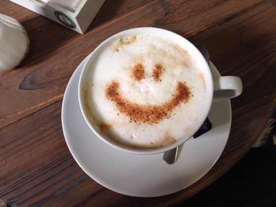 Smiley coffee